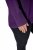 Ulla Popken Long Sleeves Mock Turtleneck Sweater Deep Violet - Felpe & felpe con cappuccio - Felpe, Hoodie e Maglieria Calda