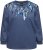 Ulla Popken Sequined Neck Long Sleeve Sweatshirt Ink Blue - Felpe & felpe con cappuccio - 