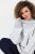 Ulla Popken Graphic Stripe Long Sleeve Turtleneck Sweater Silver Melange - Felpe & felpe con cappuccio - Felpe, Hoodie e Maglieria Calda