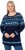 Ulla Popken Norwegian Style Pastel Tone Long Sleeve Sweater Ink Blue - Felpe & felpe con cappuccio - 