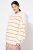 Ulla Popken Oversized Striped Balloon Sleeve Sweater Off-White - Felpe & felpe con cappuccio - Felpe, Hoodie e Maglieria Calda