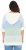 Ulla Popken Block Stripe Hooded Short Sleeve Sweater Mint Green - Felpe & felpe con cappuccio - 
