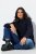 Ulla Popken Openwork Chenille Sweater Navy - Felpe & felpe con cappuccio - Felpe, Hoodie e Maglieria Calda