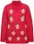 Ulla Popken Gingerbread Men Sweater Salsa Red - Felpe & felpe con cappuccio - 