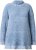 Ulla Popken Blanket Stitch Oversized Turtleneck Sweater Dove Blue - Felpe & felpe con cappuccio - 