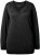 Ulla Popken Casual V-Neck Long Sleeve Sweater Black - Felpe & felpe con cappuccio - Felpe, Hoodie e Maglieria Calda