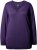 Ulla Popken Soft Fine Knit Pullover V-Neck Sweatshirt Deep Violet - Felpe & felpe con cappuccio - Felpe, Hoodie e Maglieria Calda