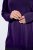 Ulla Popken Soft Fine Knit Pullover V-Neck Sweatshirt Deep Violet - Felpe & felpe con cappuccio - Felpe, Hoodie e Maglieria Calda