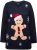 Ulla Popken Gingerbread Man Christmas Sweater Navy - Felpe & felpe con cappuccio - Felpe, Hoodie e Maglieria Calda