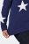 Ulla Popken Glitter Stars Soft Knit Sweater Blue - Felpe & felpe con cappuccio - Felpe, Hoodie e Maglieria Calda
