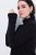 Ulla Popken Turtleneck Sweater with Ribbed Inserts Black - Felpe & felpe con cappuccio - Felpe, Hoodie e Maglieria Calda