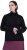 Ulla Popken Turtleneck Sweater with Ribbed Inserts Black - Felpe & felpe con cappuccio - 
