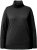 Ulla Popken Turtleneck Ribbed Trim Long Sleeve Sweater Black - Felpe & felpe con cappuccio - 
