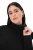 Ulla Popken Turtleneck Ribbed Trim Long Sleeve Sweater Black - Felpe & felpe con cappuccio - Felpe, Hoodie e Maglieria Calda