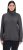 Ulla Popken Turtleneck Ribbed Trim Long Sleeve Sweater Charcoal Grey Melange - Felpe & felpe con cappuccio - 