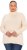 Ulla Popken Turtleneck Ribbed Trim Long Sleeve Sweater Nature Melange - Felpe & felpe con cappuccio - Felpe, Hoodie e Maglieria Calda