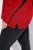 Ulla Popken Turtleneck Ribbed Trim Long Sleeve Sweater Salsa Red - Felpe & felpe con cappuccio - Felpe, Hoodie e Maglieria Calda
