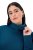 Ulla Popken Turtleneck Ribbed Trim Long Sleeve Sweater Cerulean - Felpe & felpe con cappuccio - Felpe, Hoodie e Maglieria Calda