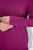 Ulla Popken Turtleneck Ribbed Trim Long Sleeve Sweater Berry - Felpe & felpe con cappuccio - Felpe, Hoodie e Maglieria Calda