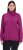 Ulla Popken Turtleneck Ribbed Trim Long Sleeve Sweater Berry - Felpe & felpe con cappuccio - 