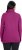 Ulla Popken Turtleneck Ribbed Trim Long Sleeve Sweater Berry - Felpe & felpe con cappuccio - 