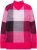 Ulla Popken Grand Check Long Sleeve Sweater Red Pink - Felpe & felpe con cappuccio - 
