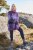 Ulla Popken Grand Check Long Sleeve Sweater Violet - Felpe & felpe con cappuccio - Felpe, Hoodie e Maglieria Calda