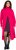 Ulla Popken Long Turtleneck Duster Sweater Red Pink - Felpe & felpe con cappuccio - 