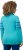Ulla Popken Apres Ski Long Sleeve Troyer Collar Sweater Bright Turquoise - Felpe & felpe con cappuccio - 