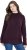 Ulla Popken Contrast Trim Long Sleeve Sweater Dark Ruby - Felpe & felpe con cappuccio - 