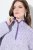 Ulla Popken Striped Knit Long Sleeve Troyer Collar Sweater Purple - Felpe & felpe con cappuccio - Felpe, Hoodie e Maglieria Calda