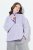 Ulla Popken Striped Knit Long Sleeve Troyer Collar Sweater Purple - Felpe & felpe con cappuccio - Felpe, Hoodie e Maglieria Calda