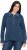 Ulla Popken Two-Tone Mixed Knit Troyer Collar Sweater Navy - Felpe & felpe con cappuccio - Felpe, Hoodie e Maglieria Calda