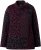 Ulla Popken Leopard Print Scarf Sweater Dark Ruby - Felpe & felpe con cappuccio - Felpe, Hoodie e Maglieria Calda
