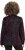 Ulla Popken Leopard Print Scarf Sweater Dark Ruby - Felpe & felpe con cappuccio - Felpe, Hoodie e Maglieria Calda