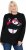 Ulla Popken Whimsical Holiday Sweater Black - Felpe & felpe con cappuccio - Felpe, Hoodie e Maglieria Calda