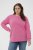 Kaffe Curve Sus Sweatshirt Pink Power - Felpe - 