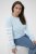 Kaffe Curve Mila Sweatshirt Nantucket Breeze Blue - Felpe - 