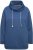 Ulla Popken Drawstring Collar Long Sleeve Sweatshirt Ink Blue - Felpe & felpe con cappuccio - 