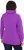 Ulla Popken Drawstring Collar Long Sleeve Sweatshirt Purple - Felpe & felpe con cappuccio - 