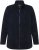 Ulla Popken Modular Fleece Zip Front Jacket Navy - Felpe & felpe con cappuccio - 