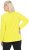 Ulla Popken Modular Fleece Zip Front Jacket Lime - Felpe & felpe con cappuccio - 