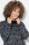 Ulla Popken Teddy Collar Printed Sweatshirt Black - Felpe & felpe con cappuccio - Felpe, Hoodie e Maglieria Calda