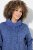 Ulla Popken Teddy Collar Printed Sweatshirt Atlantic Blue - Felpe & felpe con cappuccio - Felpe, Hoodie e Maglieria Calda