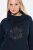 Ulla Popken Rhinestone Snowflake Turtleneck Sweatshirt Navy - Felpe & felpe con cappuccio - Felpe, Hoodie e Maglieria Calda