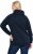Ulla Popken Rhinestone Snowflake Turtleneck Sweatshirt Navy - Felpe & felpe con cappuccio - 