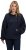 Ulla Popken Gathered Sleeve Oversized Fit Sweatshirt Navy - Felpe & felpe con cappuccio - 