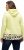 Ulla Popken Ruffle Hem A-line Fit Hooded Sweatshirt Lime Green - Felpe & felpe con cappuccio - 