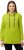 Ulla Popken GLOW Lettered Collared Sweatshirt Apple Green - Felpe & felpe con cappuccio - 