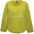Ulla Popken Embroidered Freedom Rolled Edge Sweatshirt Avocado Green - Felpe & felpe con cappuccio - Felpe, Hoodie e Maglieria Calda